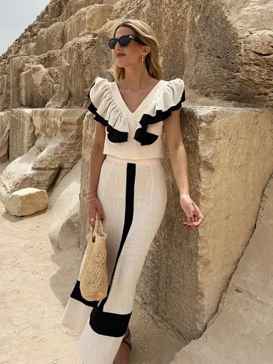 Maya - Chic and Stylish Two-Piece Ensemble